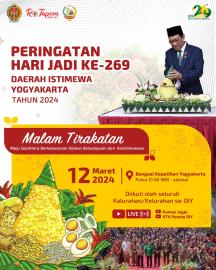 PERINGATAN HARI JADI DIY KE-269